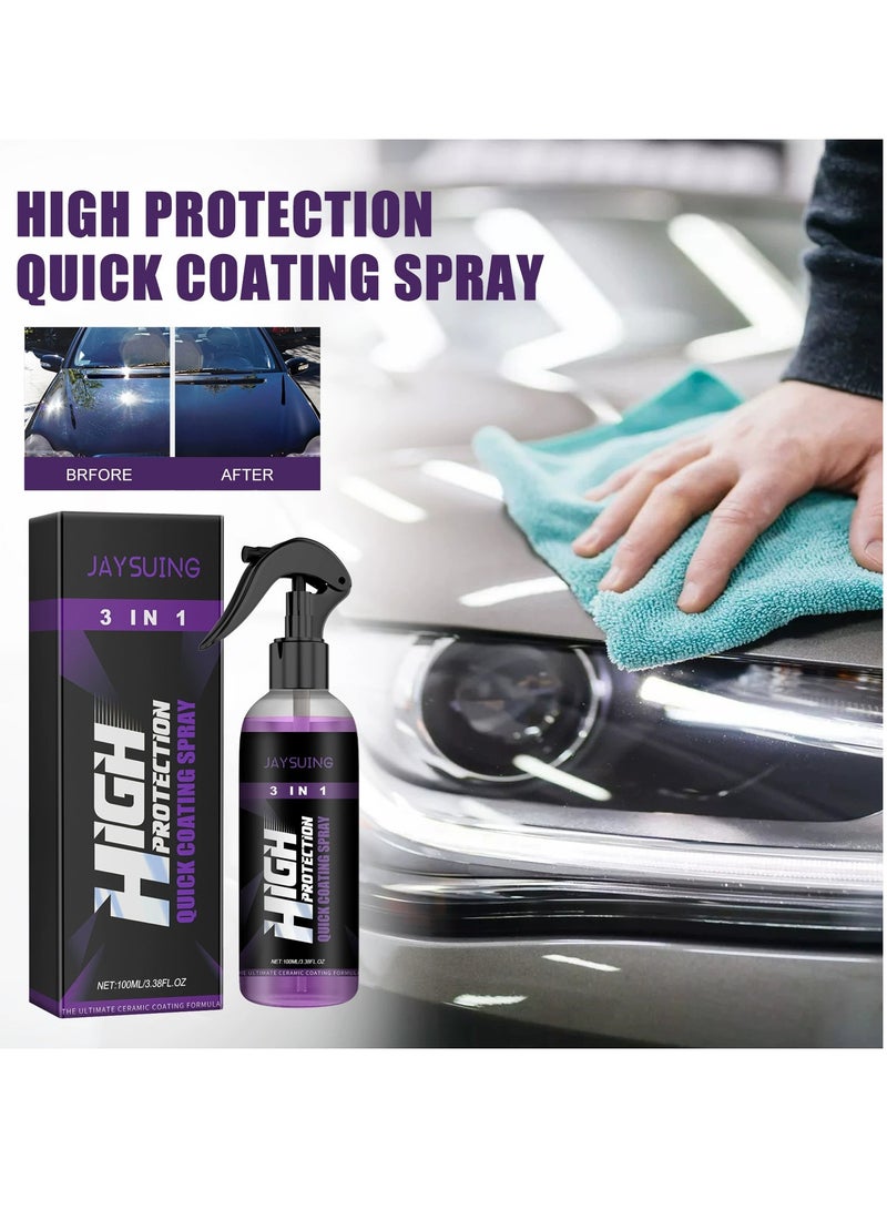 Purple coating, car scratches, paint cleaning, dustproofing, refurbishment, polishing, maintenance, coating - Image 2
